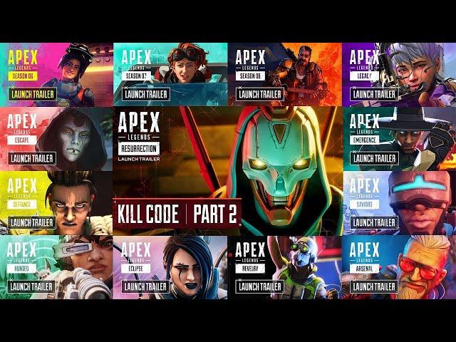 Apex Legends | All Cinematic Launch Trailers Season 1 - 18  (HD)