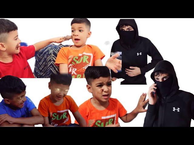 ماما طردتنا من البيت وعشنا مشردين شافنا حرامي وحاول يخطفنا | عالم ألفت |#زين_وألفت | Coffin Dance