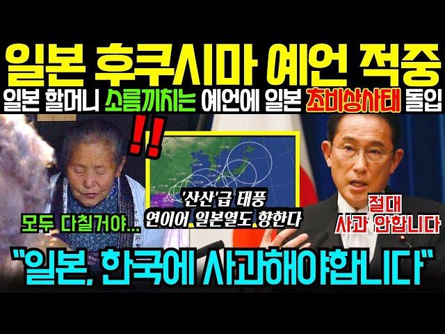 해외감동사연일본인 할머니의 소름끼치는 예언에 일본이 초비상사태에 돌입하려고 하는데…