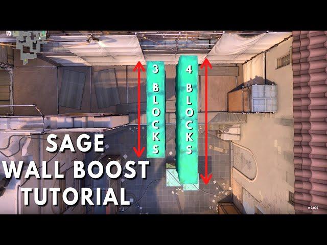 ULTIMATE SAGE WALL BOOST/ONE WAY TUTORIAL IN VALORANT