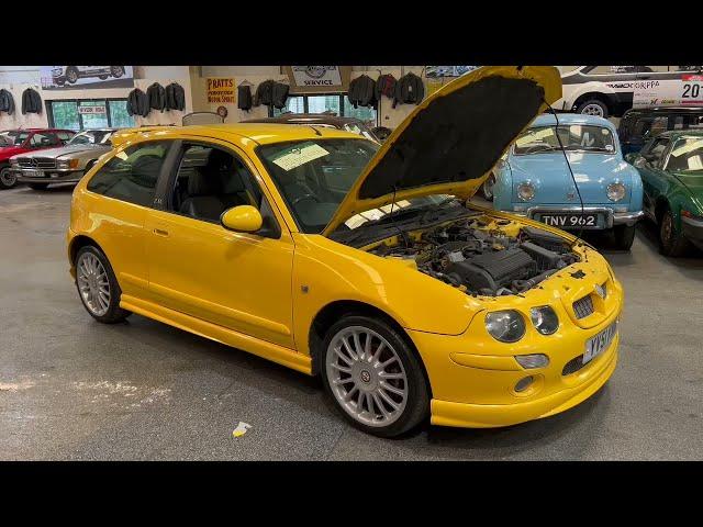 2001 MG ZR | MATHEWSONS CLASSIC CARS | AUCTION: 24, 25 & 26 JULY 2024