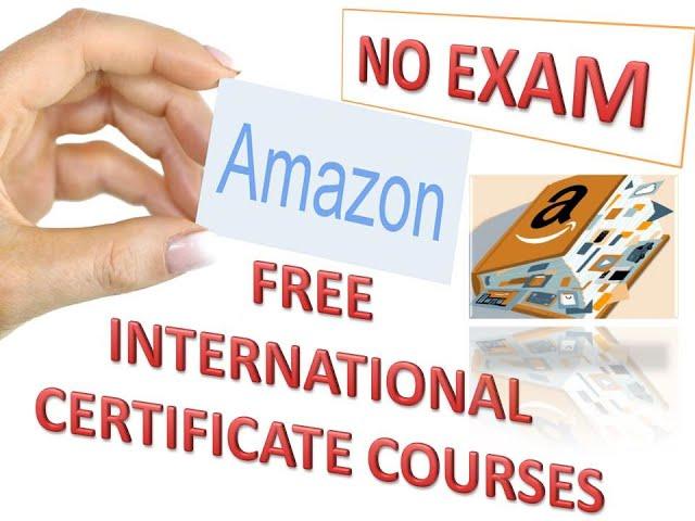 Amazon free certificate courses enrollment in step by step process | SliceInfo