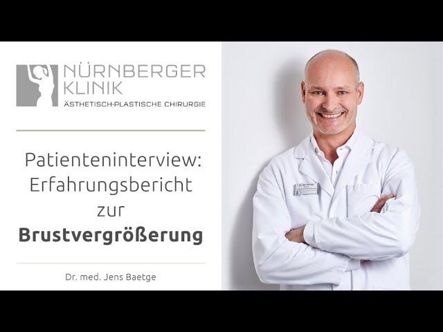 Erfahrungsbericht zur Brustvergrößerung  Patienteninterview ‍️ Dr. Baetge