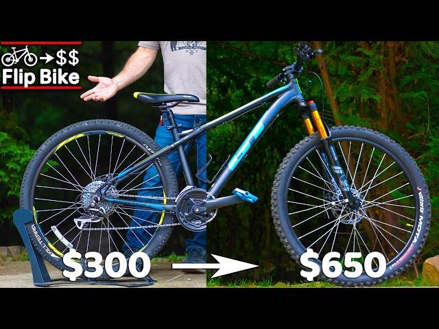 Flipping a $300 Facebook Hardtail - Flip Bike