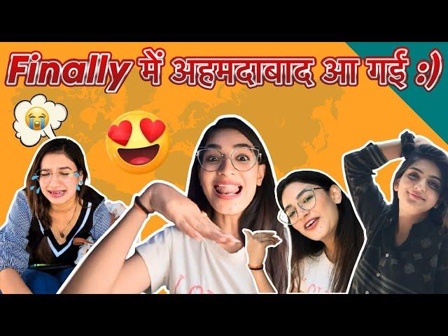 Finally, में अहमदाबाद आ गई ️ || UNNATI PATEL॥KISHAN PATEL॥COUPLE VLOG