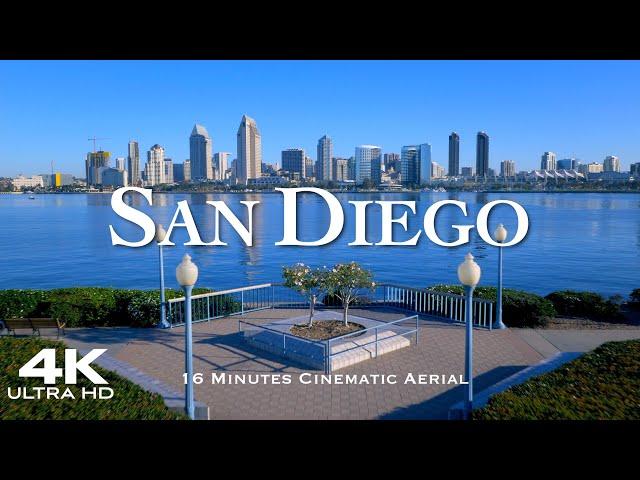 SAN DIEGO 2023  Drone Aerial 4K California | USA United States of America