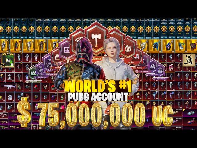 World's Best Pubg Mobile Inventory  | World No 1 Pubg Account 