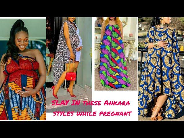 30 Ankara gown styles to rock while pregnant | Maternity dresses & Ankara Long maxi for women