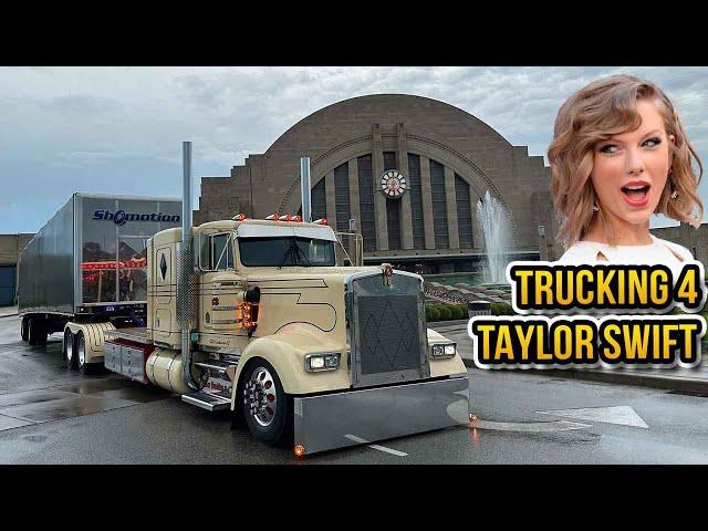 What it's LIKE to be a TRUCKER for the TAYLOR SWIFT TOUR