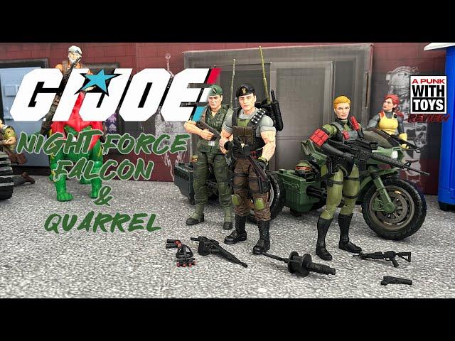 GI Joe Classified Night Force Falcon & Quarrel Review