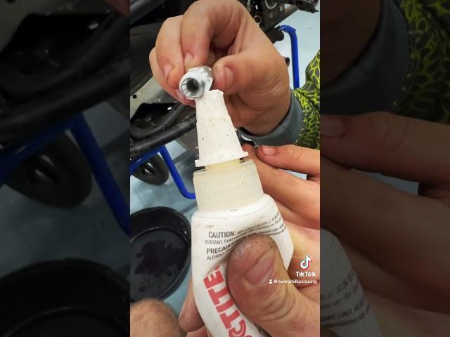 Upgrading brake lines to stainless steel on Outlaw Winged Kart #racing #karting #racelife