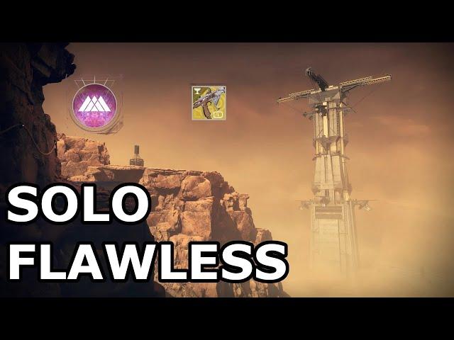 Spire of the Watcher - Solo Flawless on Warlock with Tarrabah! (No Loadout Swaps) (Episode: Echos)