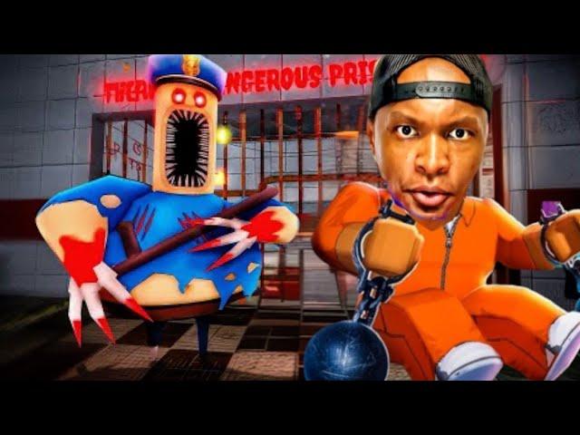 BOK ESCAPES FROM BARRY EXE PRISON RUN IN ROBLOX