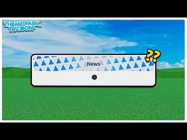 Theme Park Tycoon 2 NEW MYSTERY UPDATE?! 