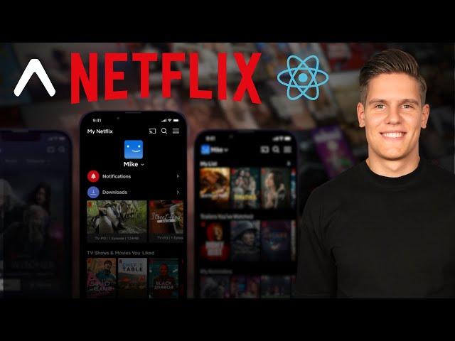  Let’s Build a Netflix App in React Native
