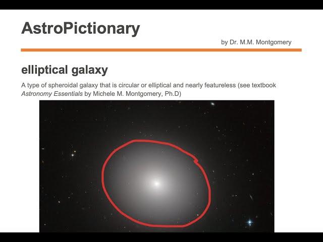 elliptical galaxy