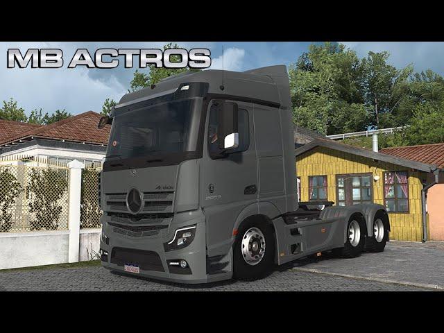 MB ACTROS  - LANÇAMENTO - EURO TRUCK SIMULATOR 2