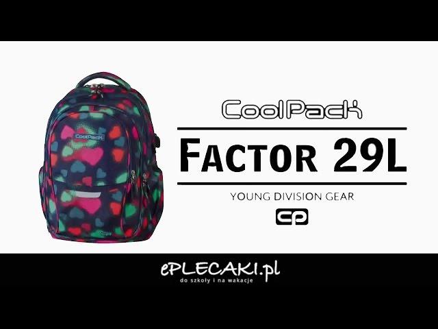 Plecak młodzieżowy Coolpack Factor 29L - ePlecaki.pl