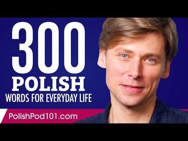 300 Polish Words for Everyday Life - Basic Vocabulary #15