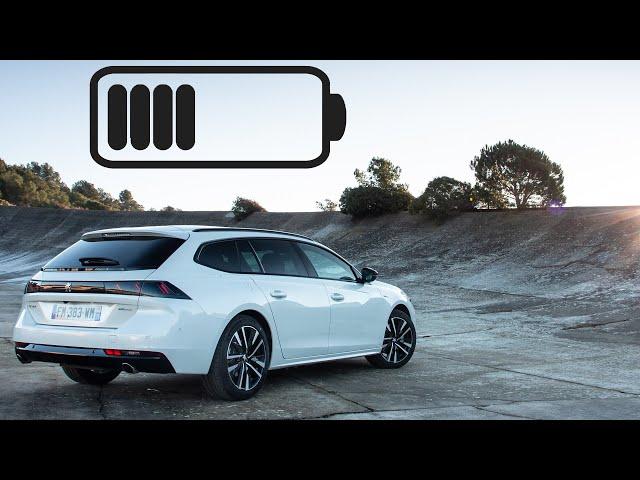 Peugeot 508 SW Hybrid electric range: city, real-life test :: [1001cars]