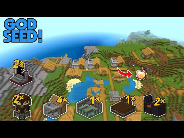 [GOD SEED] Minecraft 1.21 Bedrock And Pe | Minecraft Seed 1.21 Bedrock*perfect spawn*