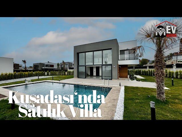 Bir Dönüm İçerisinde Geniş ve Ferah Modern Villa | Kuşadası'nda Satılık Villa