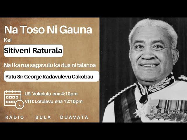 Ratu Sir George Kadavulevu Cakobau