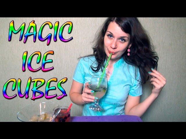 Magic Ice Cubes. Mojito. ASMR Drink. ASMR Facial Massage Ice Cubes.