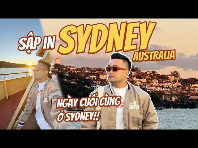 SẬP IN SYDNEY 2024 || Ngày cuối ở Sydney mình cùng chill thôi!