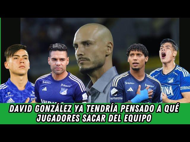 David González ya estaría pensando a qué jugadores sacar del equipo de Millonarios