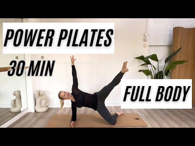 POWER PILATES 2  FULL BODY WORKOUT (30 MIN) #pilates #fullbodyworkout