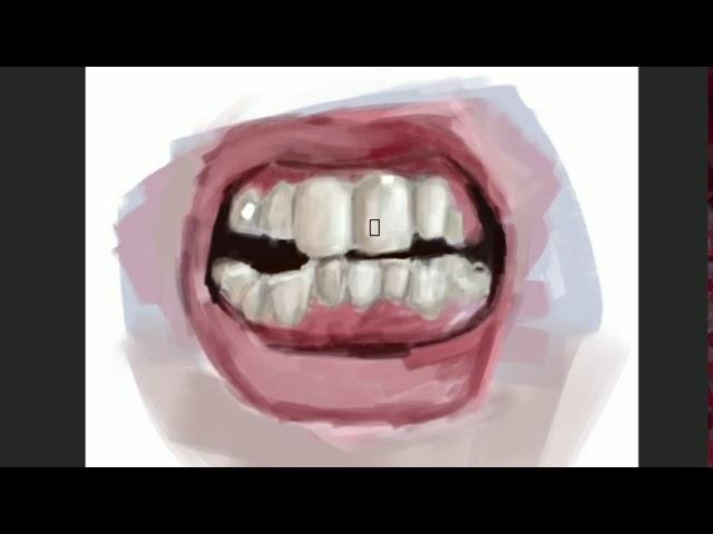 Daily practice 1 - Teeth   by Chimera arts.