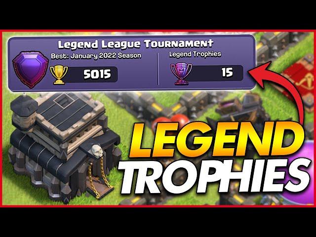 HOW TO GET LEGEND LEAGUE TROPHIES!! | Town Hall 9 Trophy Push - Clash of Clans