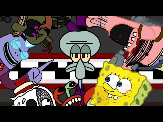 Five Nights At Spongebob's "Ultimate Custom Night (Fnaf Animation)