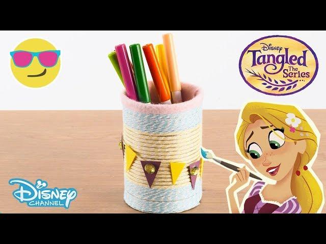 Tangled: The Series | Pen Pot Tutorial ️ ️  | Official Disney Channel UK