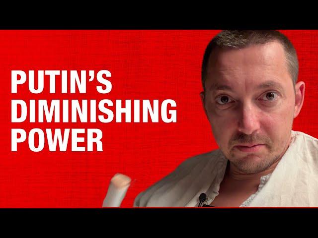 Putin's weakening power inside his own regime