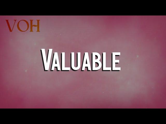 Lauren Daigle - Valuable (Lyric Video)