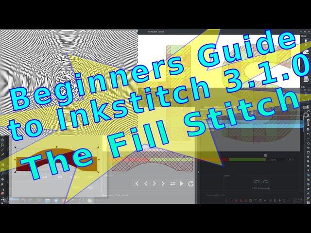 Inkstitch - beginners guide v3.1.0 - Fill Stitch