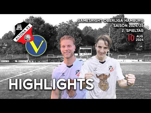 Highlights aus dem Spiel Altona 93 gegen SC Victoria | 2. Spieltag Gamesright Oberliga Hamburg