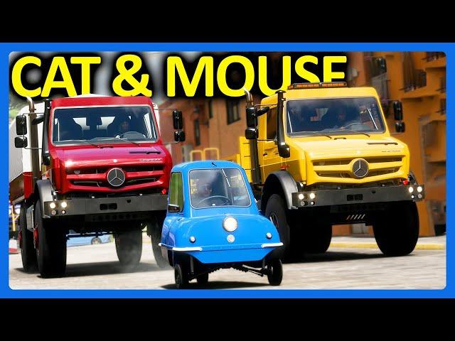 Forza Horizon 5 Online : Cat & Mouse... But With Peel P50s