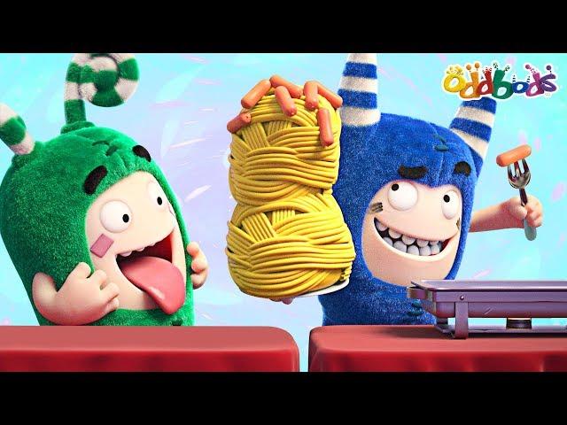 Oddbods | Food Famished #3 | Funny Cartoons For Children