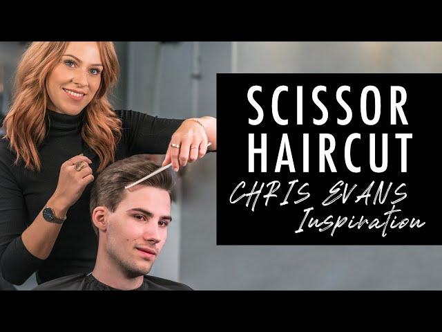 Scissor Haircut   Medium Length Hairstyle