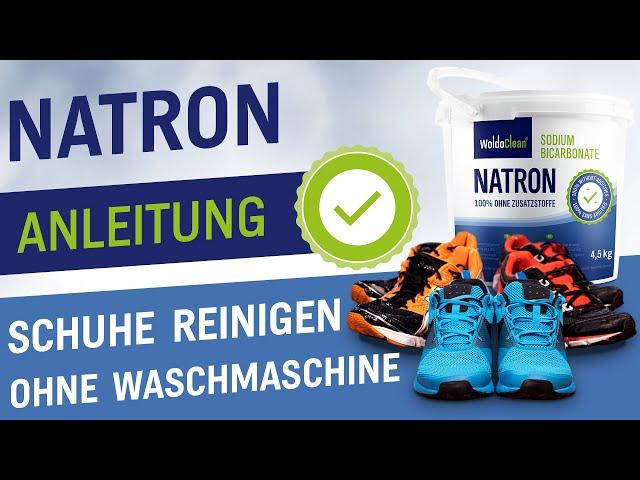 Schuhe mit Natron schonend reinigen Anleitung - (Sneaker sauber ohne Waschmaschine)