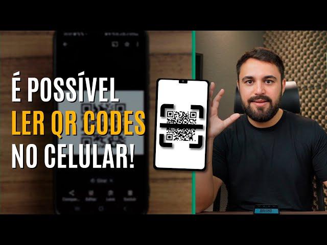 COMO LER O QR CODE NA TELA DO PRÓPRIO CELULAR