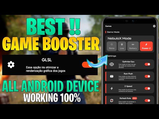 BEST GAMEBOOSTER 2024 || Get Max FPS & Fix FPS Shutters : No Root || Game Booster For Android 2024