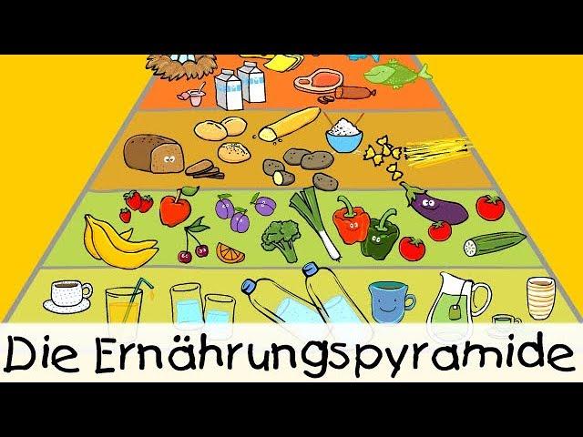  Die Ernährungspyramide || Kinderlieder zum Lernen