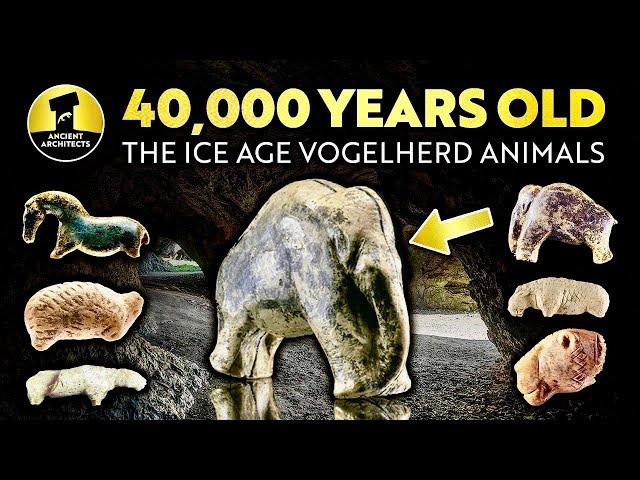 40,000-Year-Old Ice Age Figurines: The Vogelherd Animals | Ancient Architects