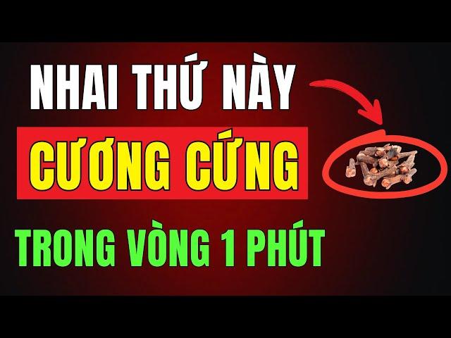 Nhai Gia Vị Này Trong 60 Giây -  Bản Lĩnh Đàn Ông Quay Lại| Sức Khỏe Người Cao Tuổi