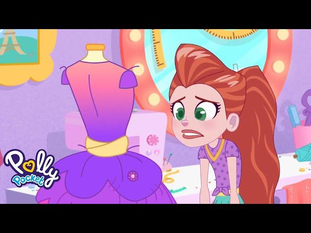 ¡Lila necesita ayuda para su gran desfile de moda! | Polly Pocket: Friendship Locket Adventures Ep.3