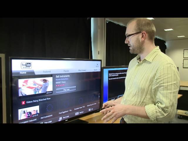 Internet TV LG LG55LX9900 First Look